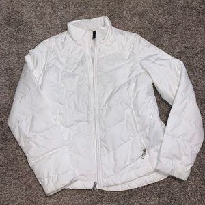 White Puffer Coat